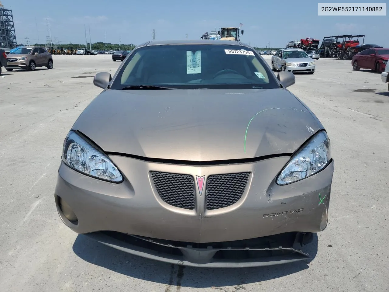 2007 Pontiac Grand Prix VIN: 2G2WP552171140882 Lot: 65723754