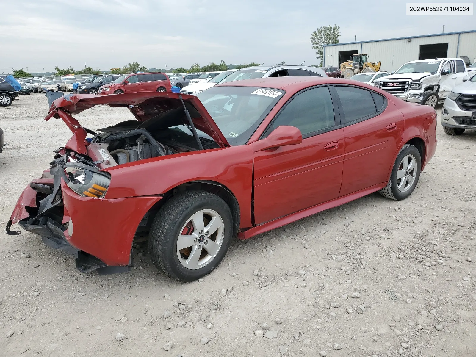 2007 Pontiac Grand Prix VIN: 2G2WP552971104034 Lot: 67900174