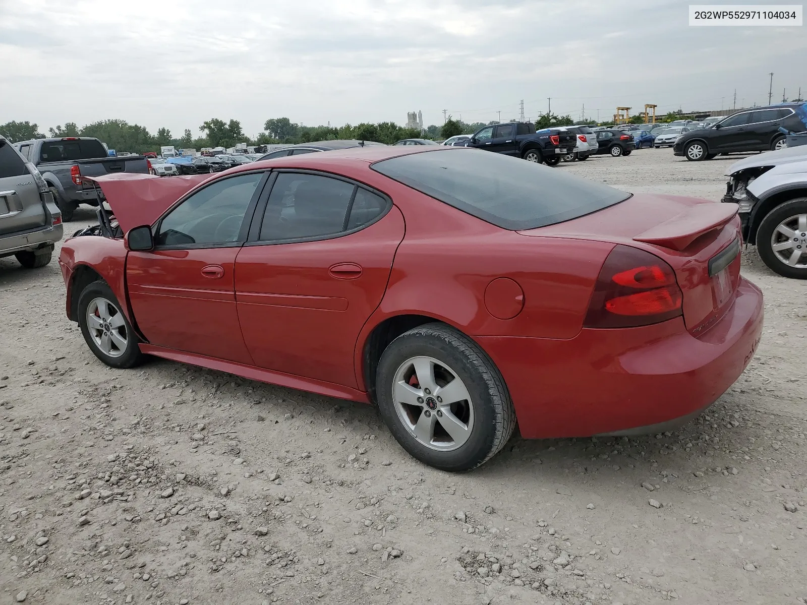 2007 Pontiac Grand Prix VIN: 2G2WP552971104034 Lot: 67900174