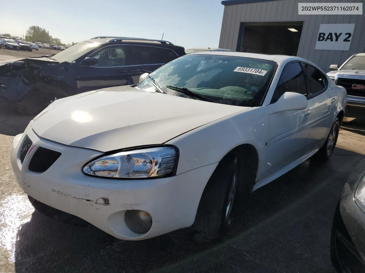 2007 Pontiac Grand Prix VIN: 2G2WP552371162074 Lot: 69331704