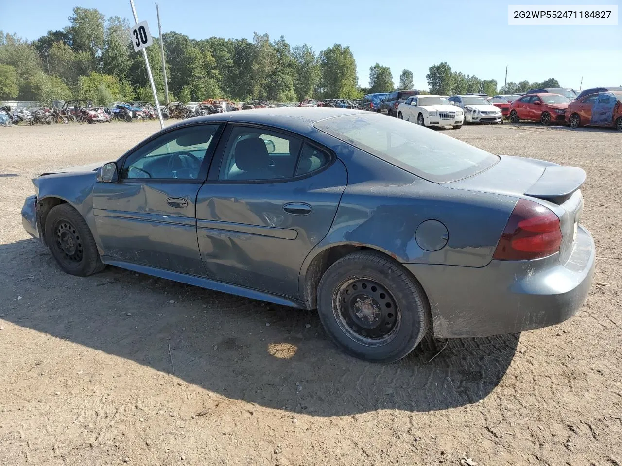 2G2WP552471184827 2007 Pontiac Grand Prix