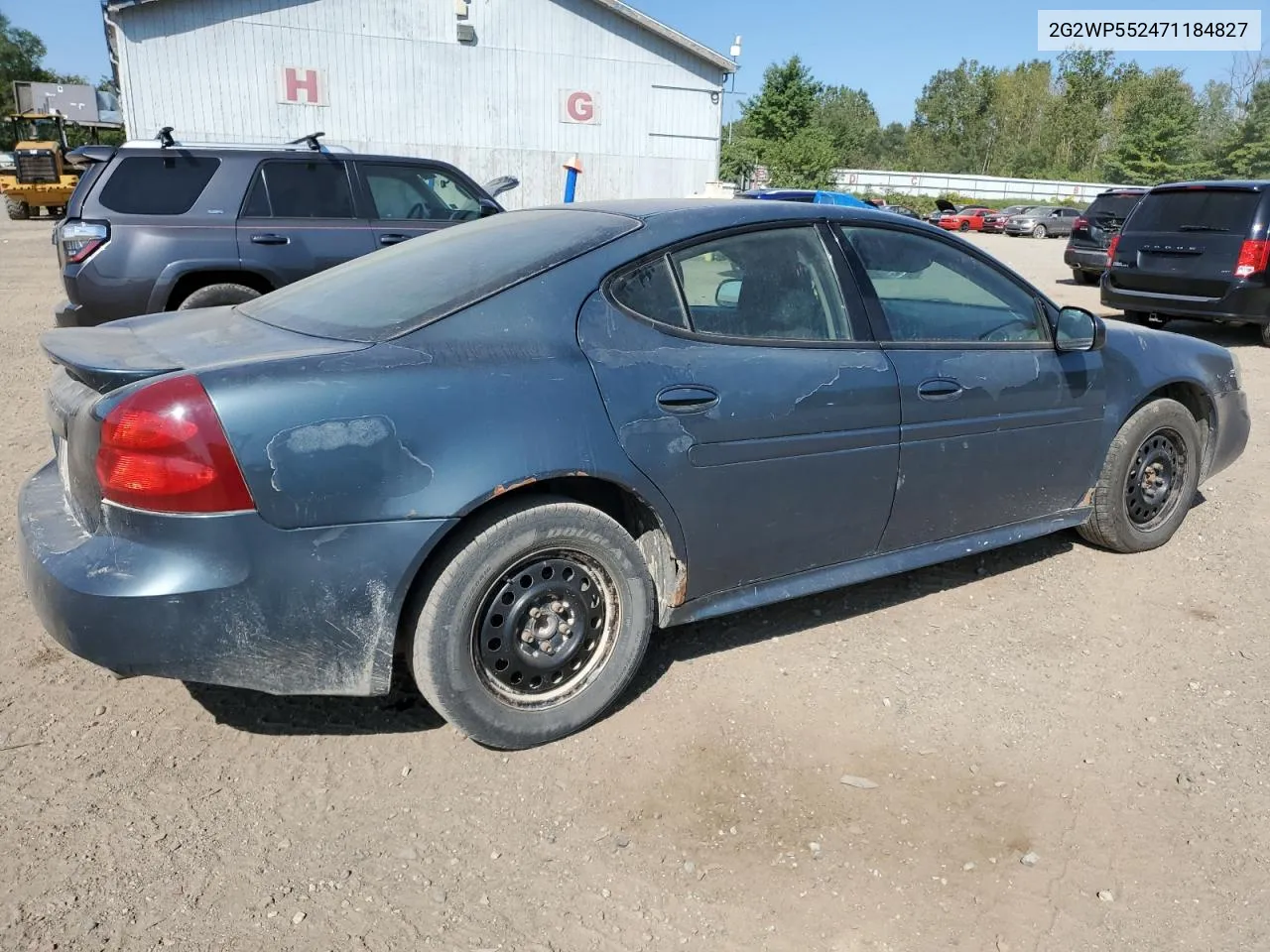 2G2WP552471184827 2007 Pontiac Grand Prix