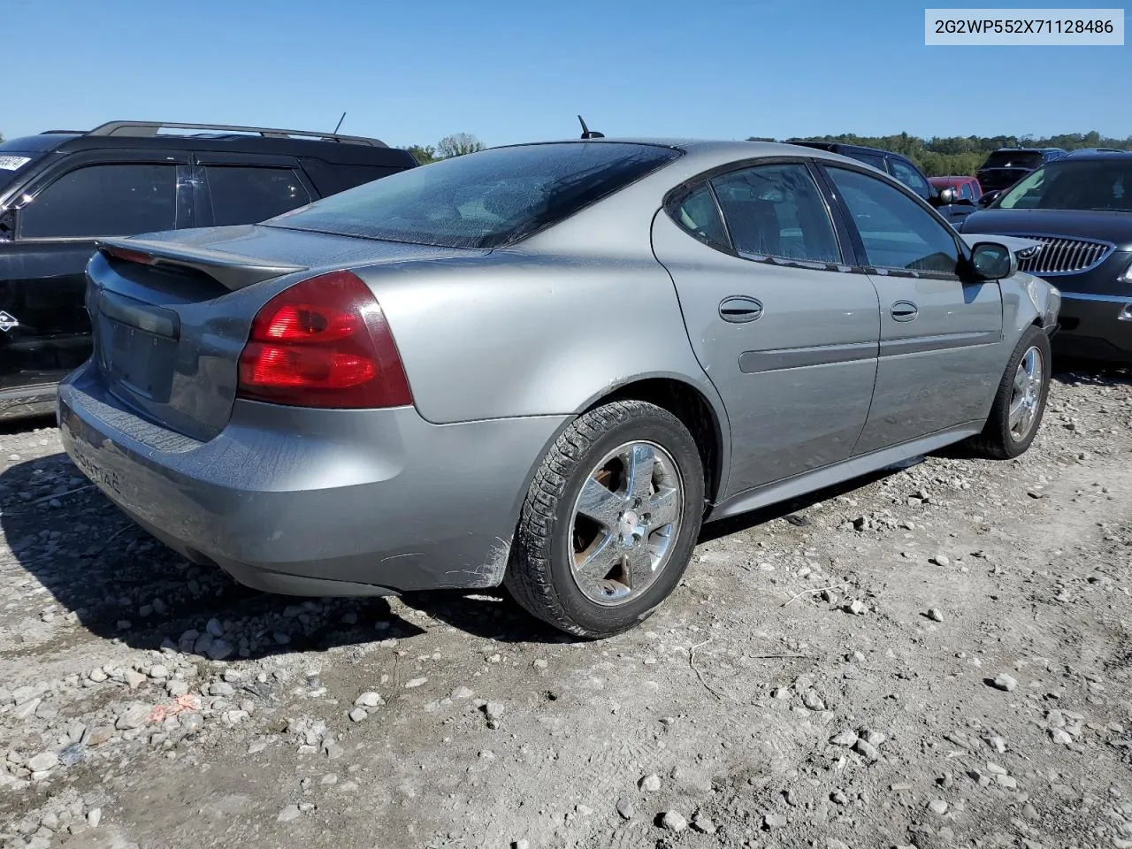 2007 Pontiac Grand Prix VIN: 2G2WP552X71128486 Lot: 73718464