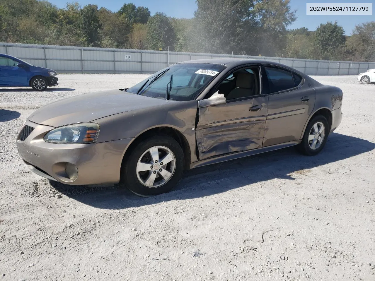 2007 Pontiac Grand Prix VIN: 2G2WP552471127799 Lot: 74099714