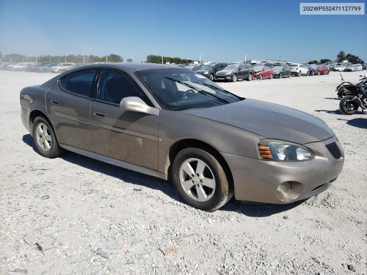 2007 Pontiac Grand Prix VIN: 2G2WP552471127799 Lot: 74099714