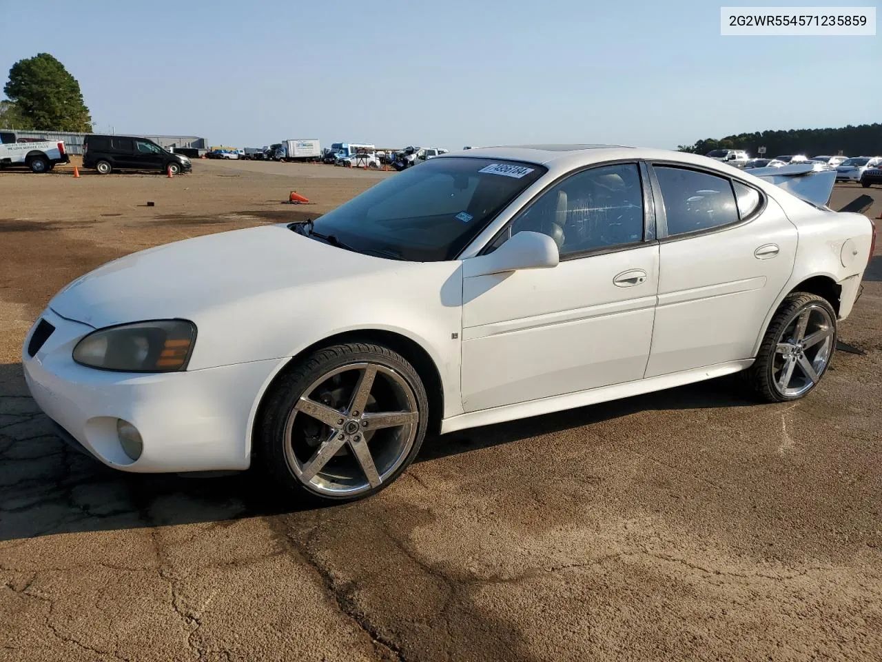 2007 Pontiac Grand Prix Gt VIN: 2G2WR554571235859 Lot: 74956184