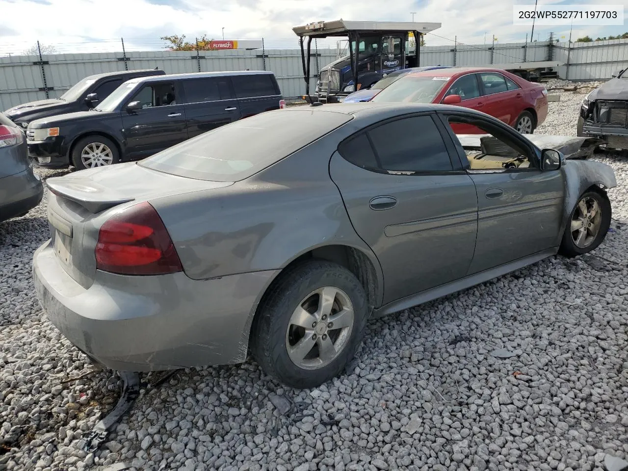 2007 Pontiac Grand Prix VIN: 2G2WP552771197703 Lot: 75896794