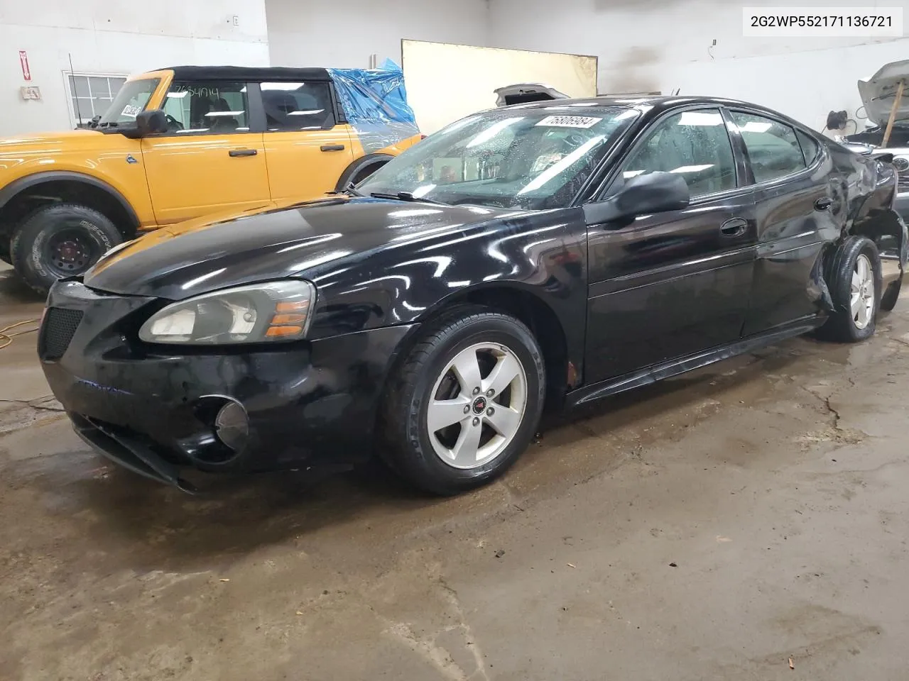 2007 Pontiac Grand Prix VIN: 2G2WP552171136721 Lot: 76806984