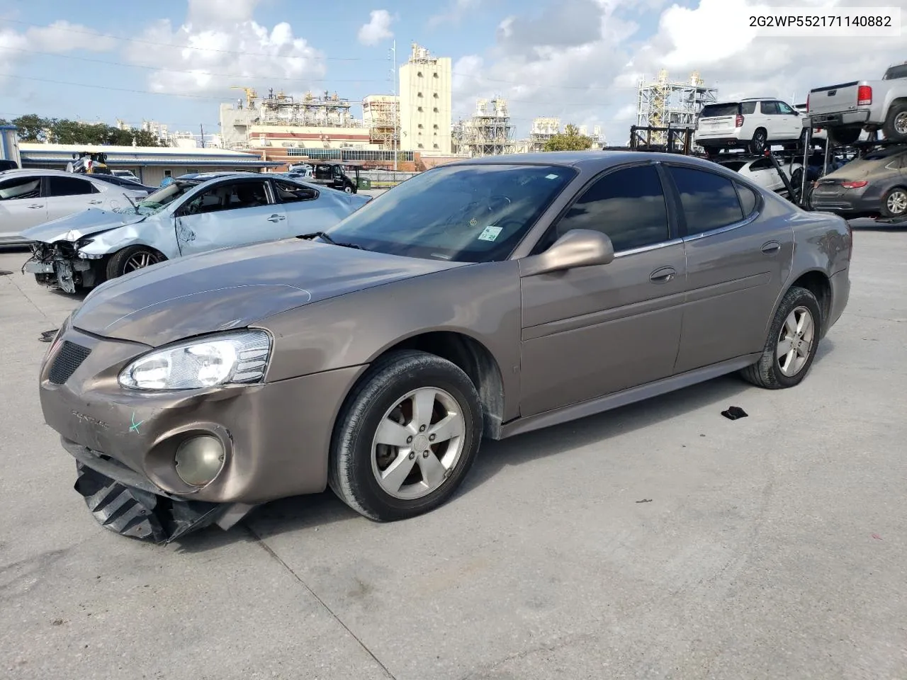 2007 Pontiac Grand Prix VIN: 2G2WP552171140882 Lot: 78044134