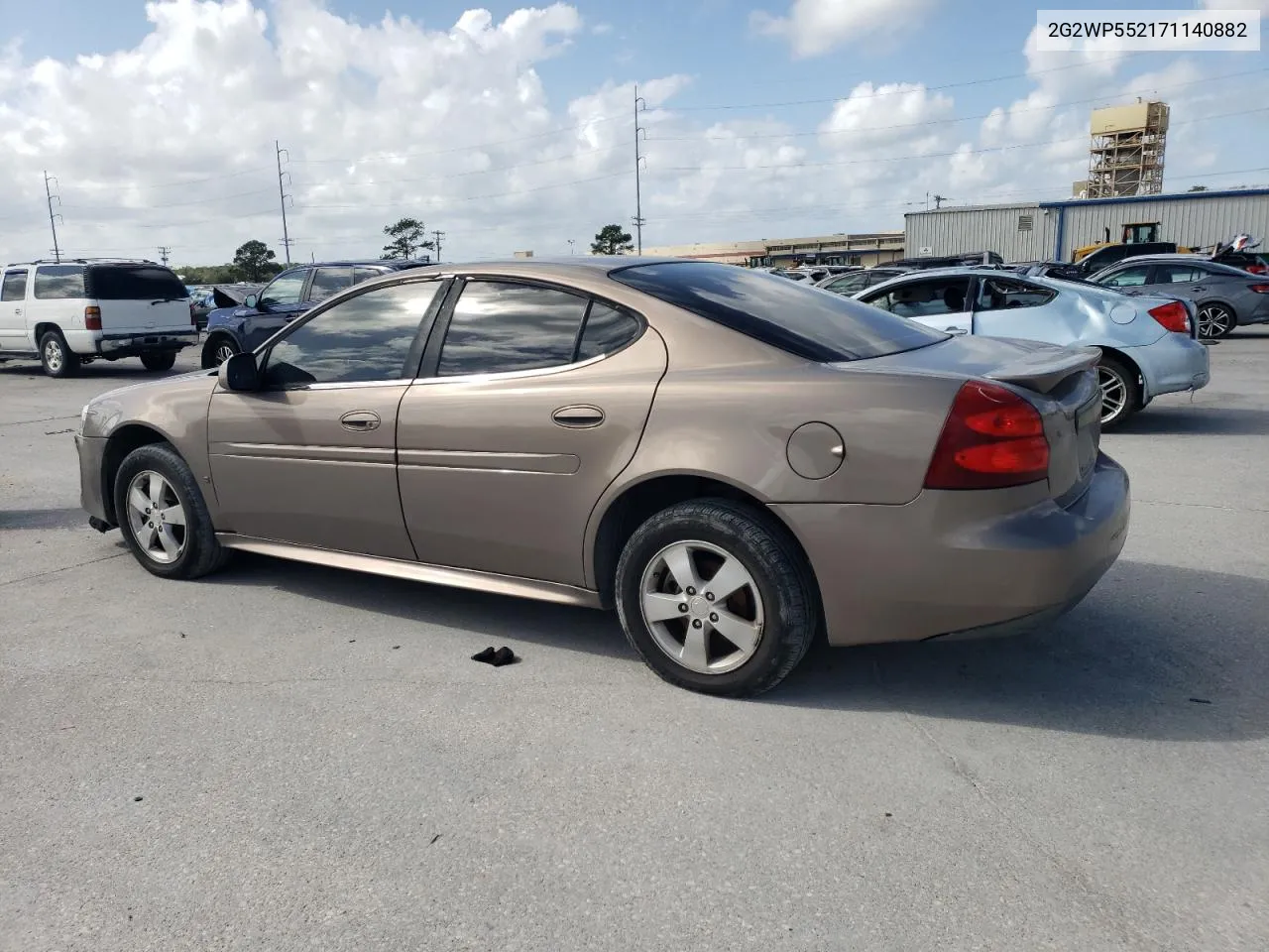 2007 Pontiac Grand Prix VIN: 2G2WP552171140882 Lot: 78044134