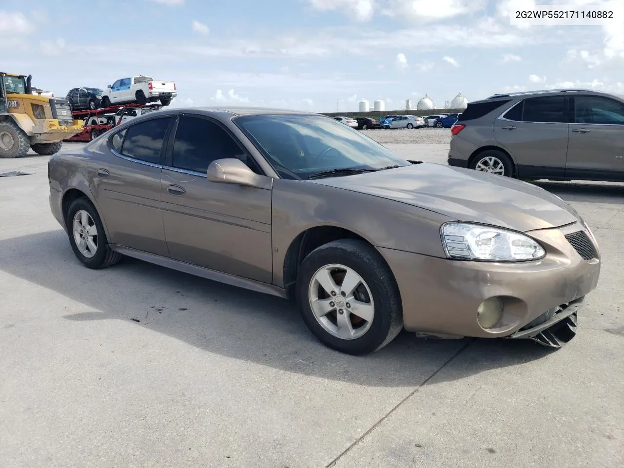 2007 Pontiac Grand Prix VIN: 2G2WP552171140882 Lot: 78044134