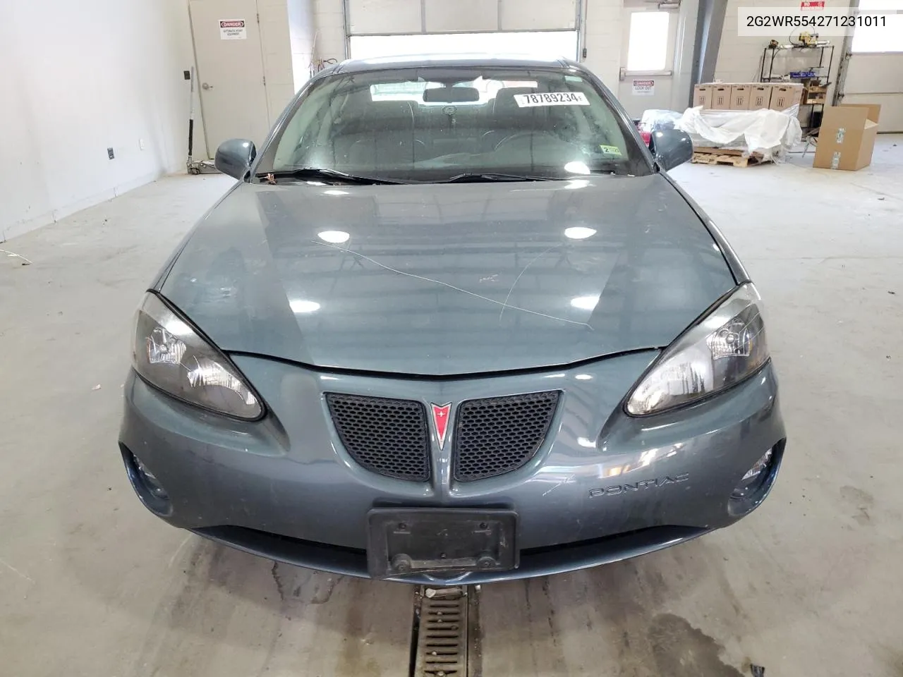 2007 Pontiac Grand Prix Gt VIN: 2G2WR554271231011 Lot: 78789234