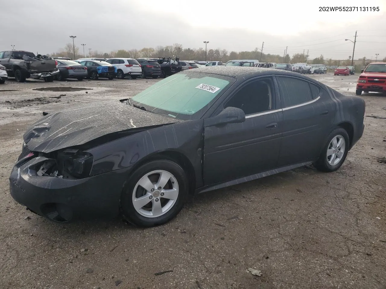 2007 Pontiac Grand Prix VIN: 2G2WP552371131195 Lot: 79207564