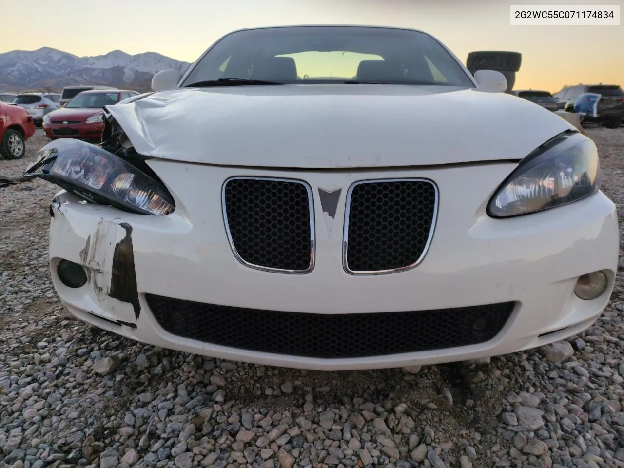 2007 Pontiac Grand Prix Gxp VIN: 2G2WC55C071174834 Lot: 79224684