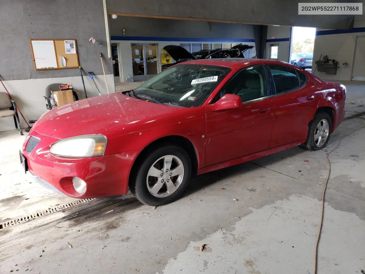 2007 Pontiac Grand Prix VIN: 2G2WP552271117868 Lot: 79280554