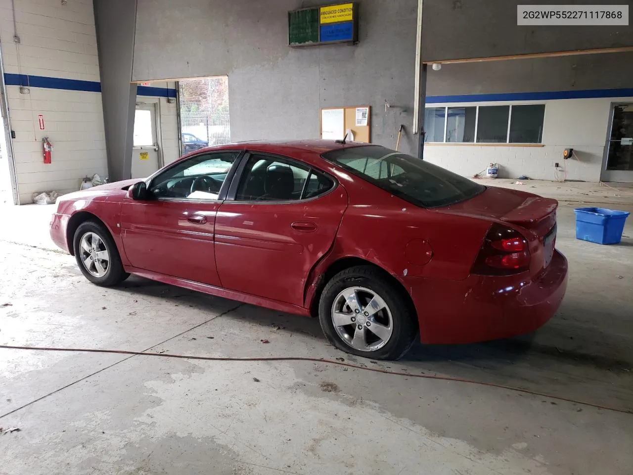 2007 Pontiac Grand Prix VIN: 2G2WP552271117868 Lot: 79280554