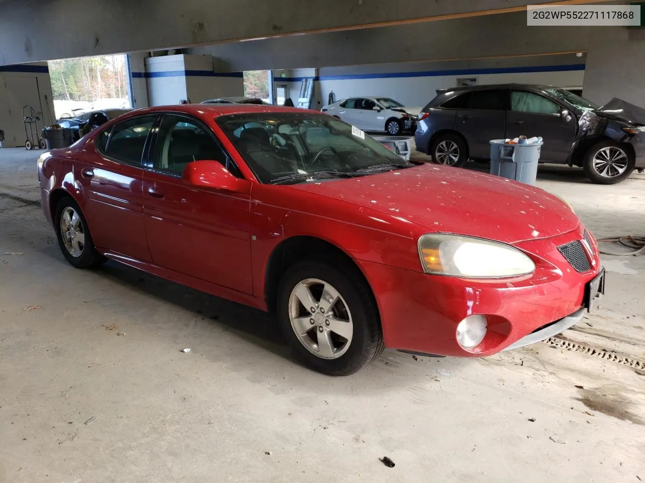 2007 Pontiac Grand Prix VIN: 2G2WP552271117868 Lot: 79280554