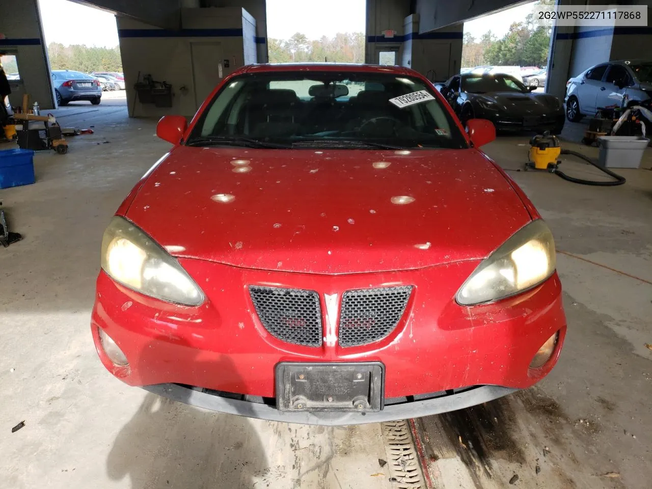 2007 Pontiac Grand Prix VIN: 2G2WP552271117868 Lot: 79280554