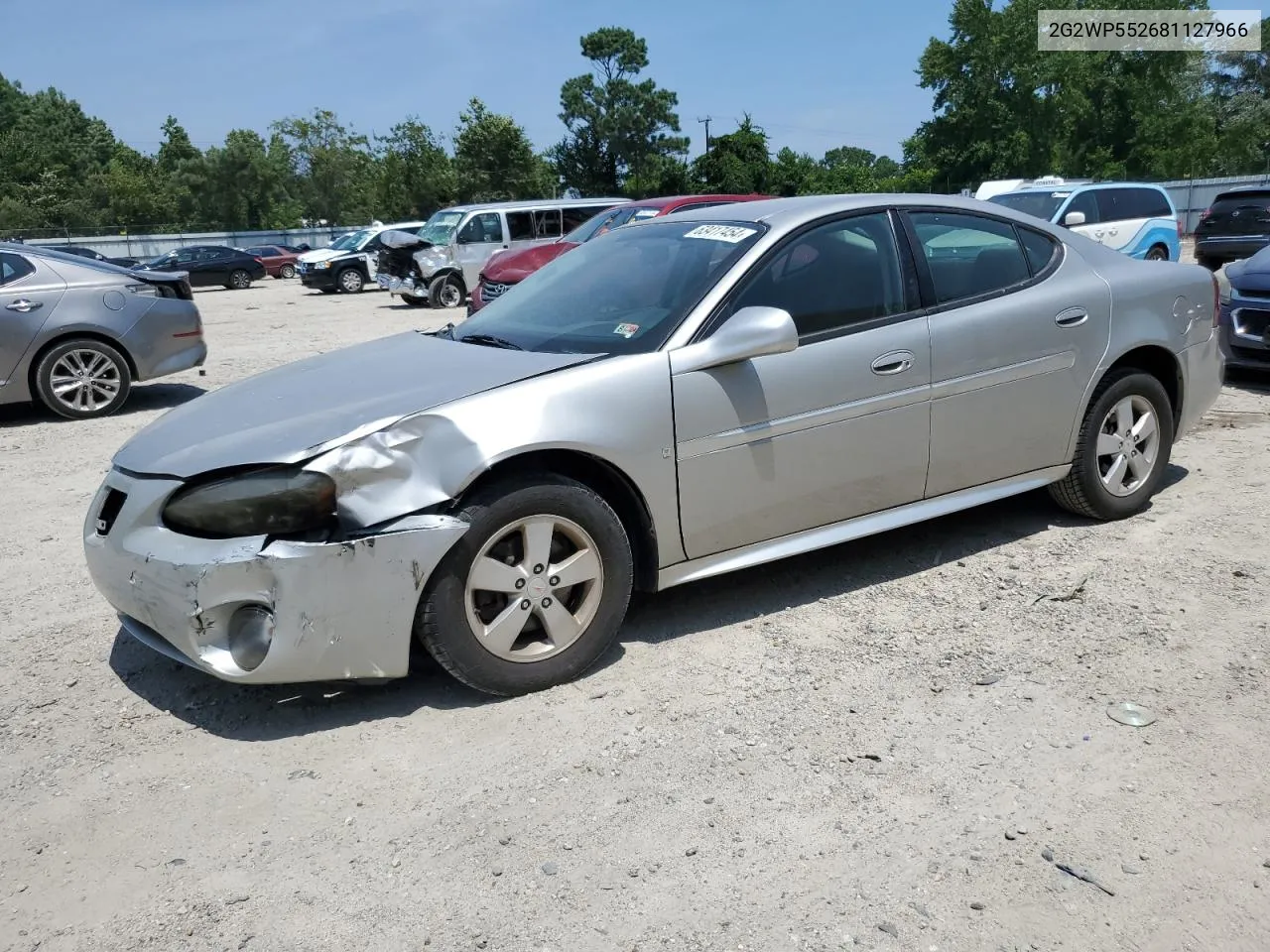 2008 Pontiac Grand Prix VIN: 2G2WP552681127966 Lot: 63417454