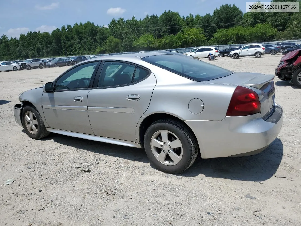 2008 Pontiac Grand Prix VIN: 2G2WP552681127966 Lot: 63417454