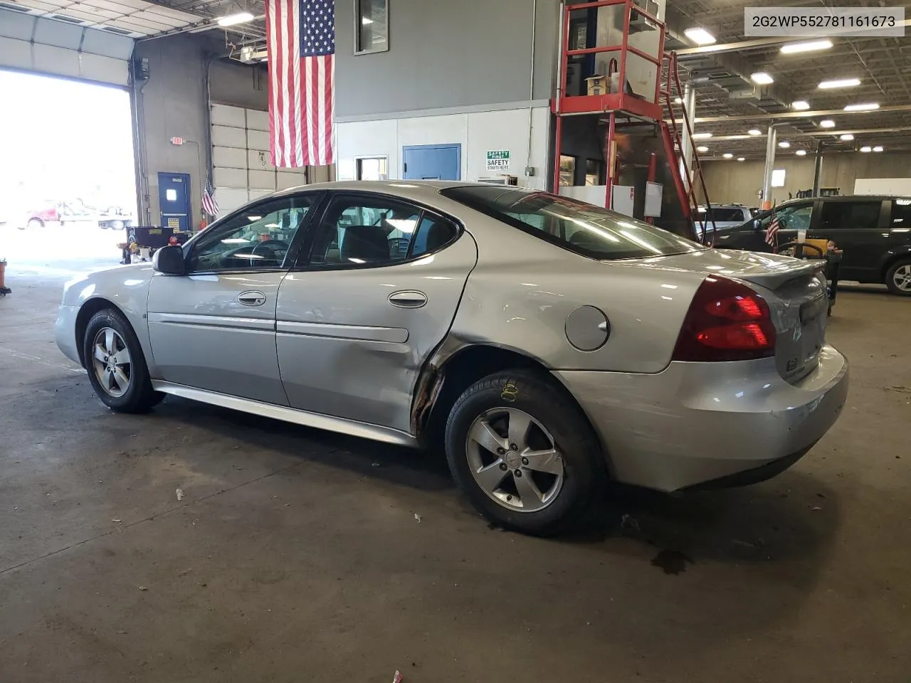 2008 Pontiac Grand Prix VIN: 2G2WP552781161673 Lot: 66073524