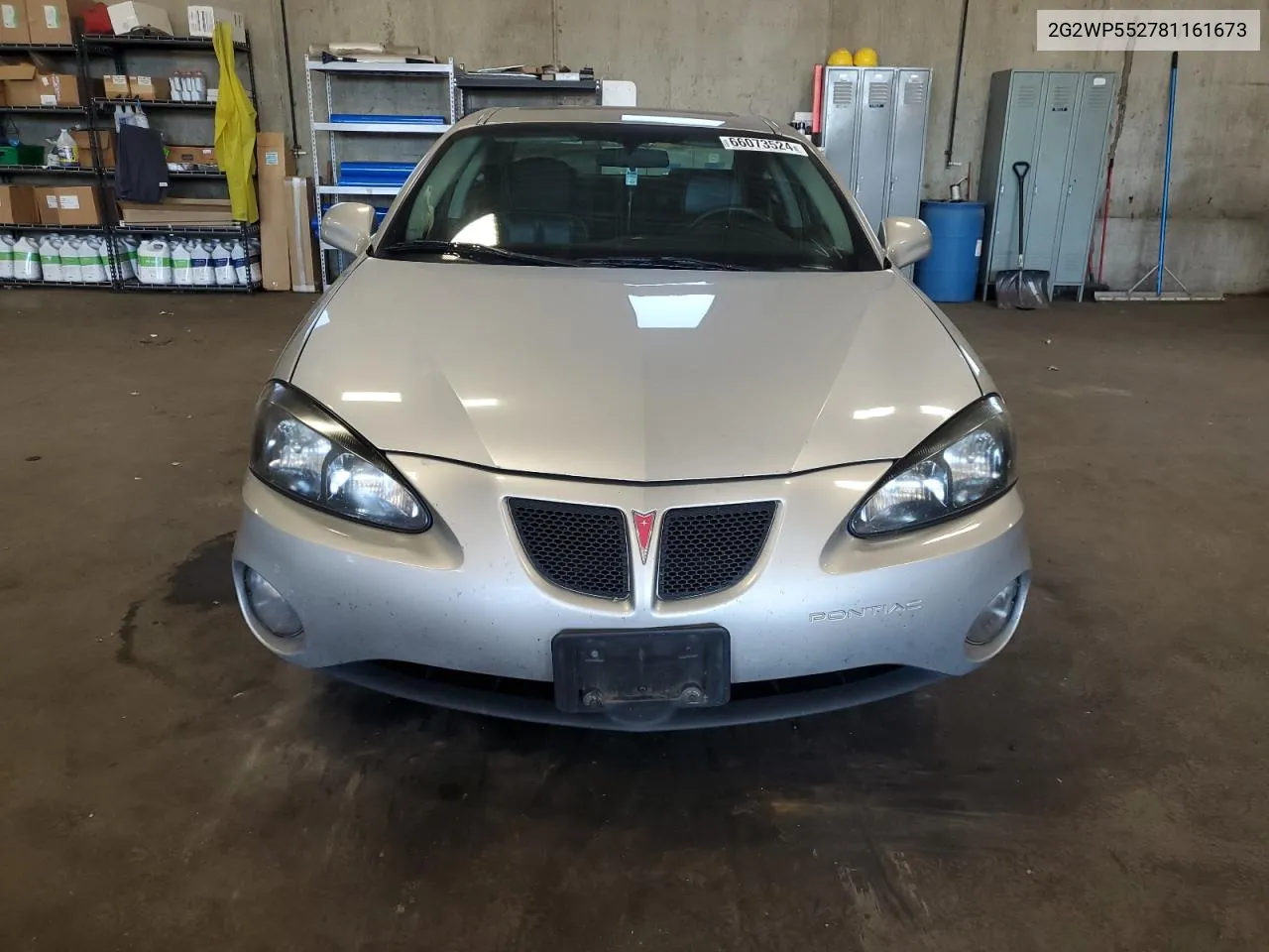 2008 Pontiac Grand Prix VIN: 2G2WP552781161673 Lot: 66073524