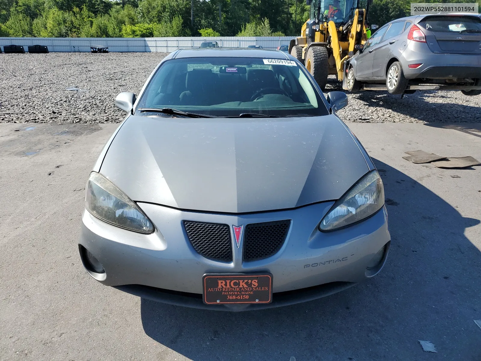 2008 Pontiac Grand Prix VIN: 2G2WP552881101594 Lot: 66209194