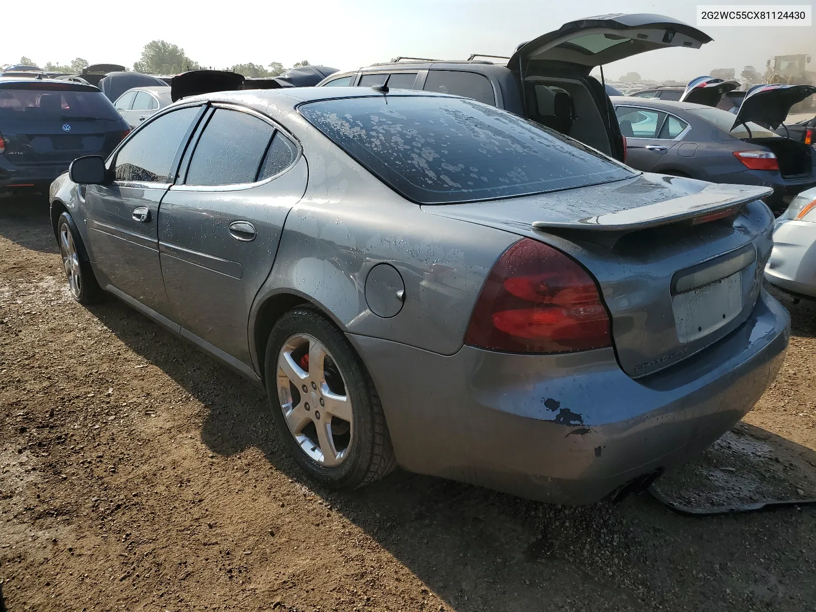 2008 Pontiac Grand Prix Gxp VIN: 2G2WC55CX81124430 Lot: 67596514