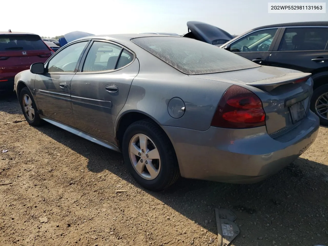 2008 Pontiac Grand Prix VIN: 2G2WP552981131963 Lot: 68234934