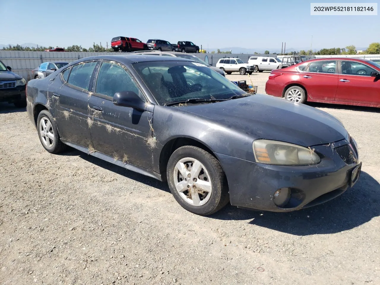 2008 Pontiac Grand Prix VIN: 2G2WP552181182146 Lot: 68764154