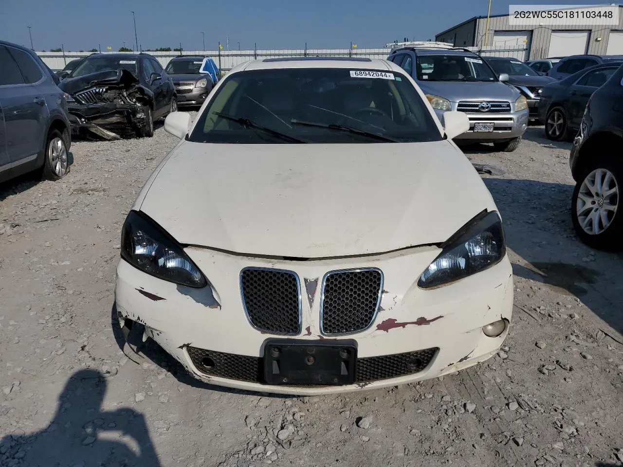 2G2WC55C181103448 2008 Pontiac Grand Prix Gxp