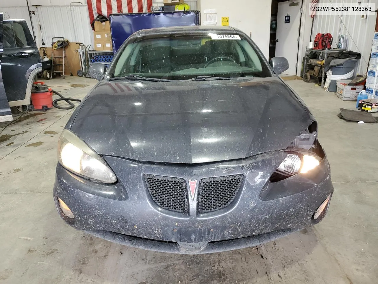 2008 Pontiac Grand Prix VIN: 2G2WP552381128363 Lot: 71074664