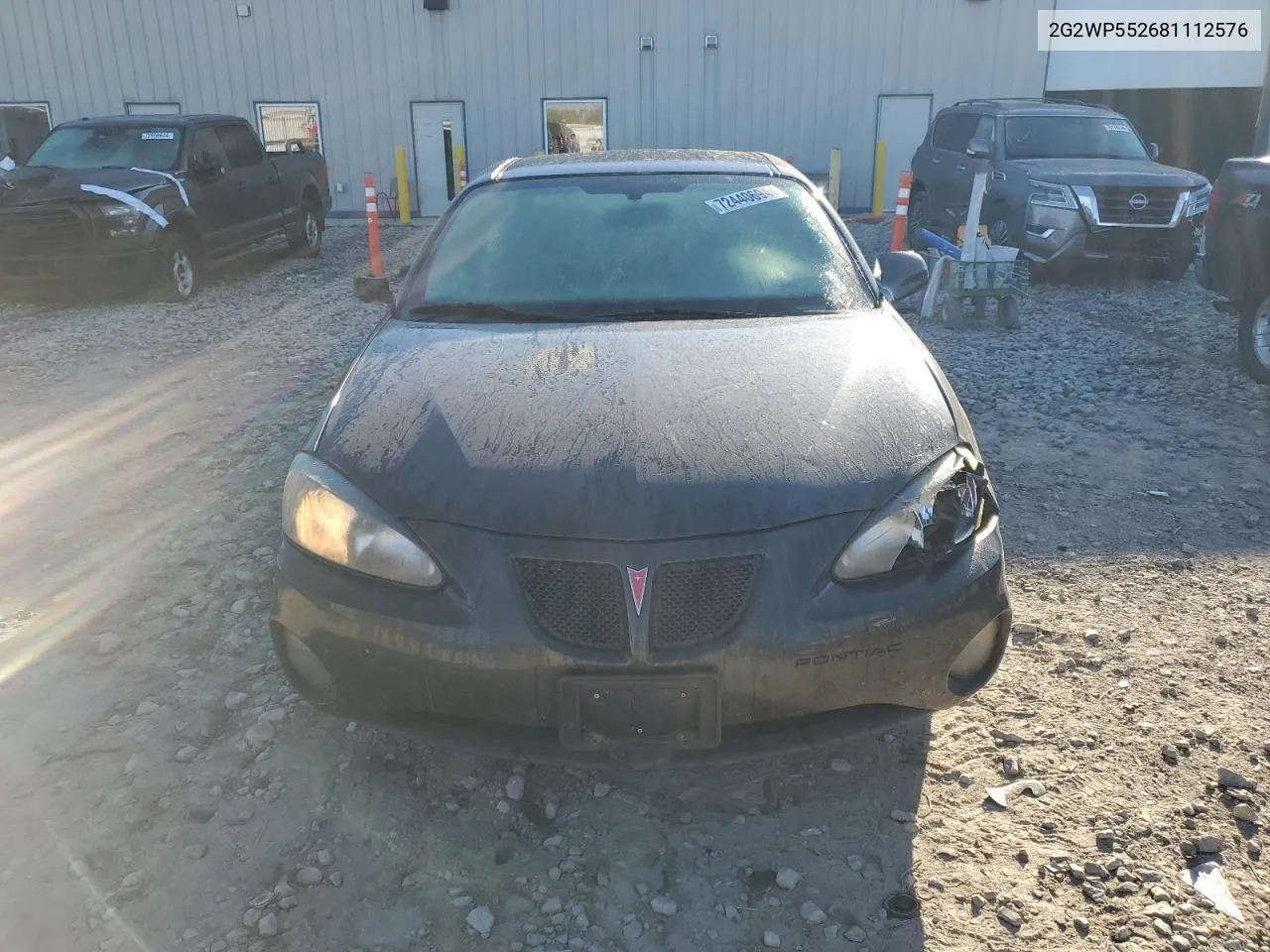 2008 Pontiac Grand Prix VIN: 2G2WP552681112576 Lot: 72440694