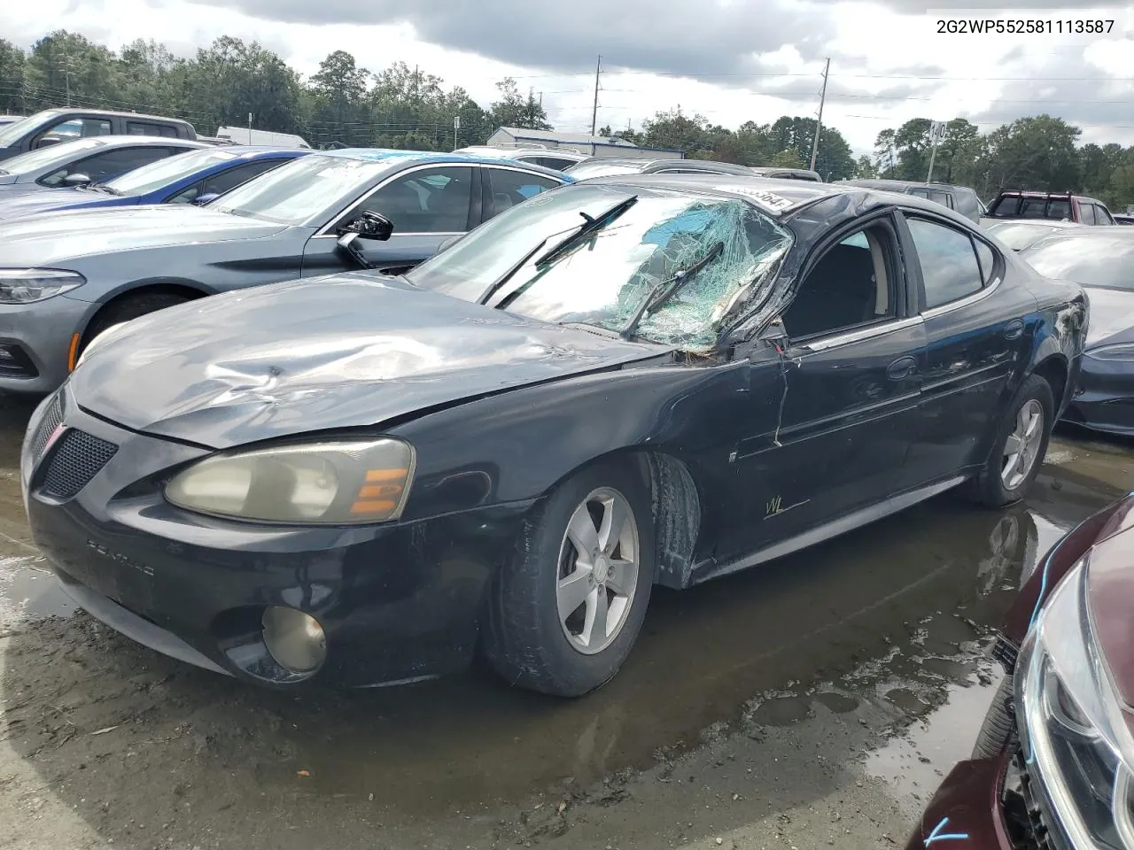 2008 Pontiac Grand Prix VIN: 2G2WP552581113587 Lot: 73853364