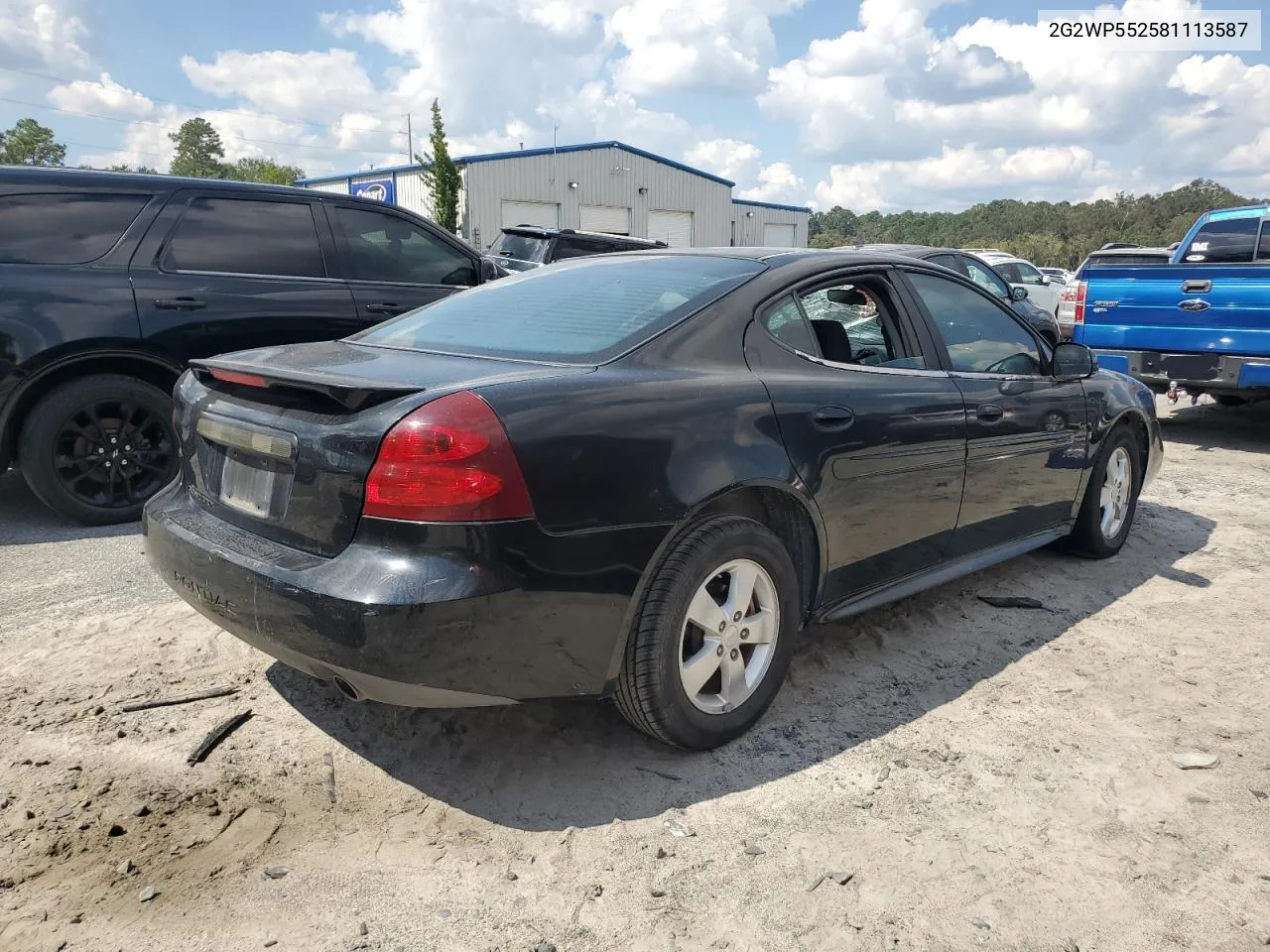 2008 Pontiac Grand Prix VIN: 2G2WP552581113587 Lot: 73853364