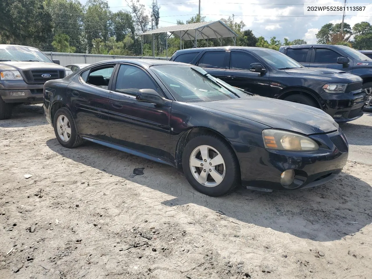 2008 Pontiac Grand Prix VIN: 2G2WP552581113587 Lot: 73853364