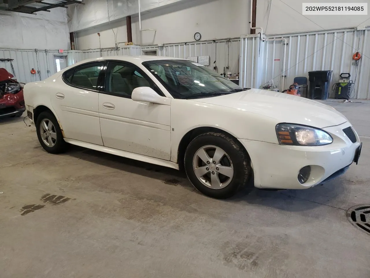 2008 Pontiac Grand Prix VIN: 2G2WP552181194085 Lot: 76238664