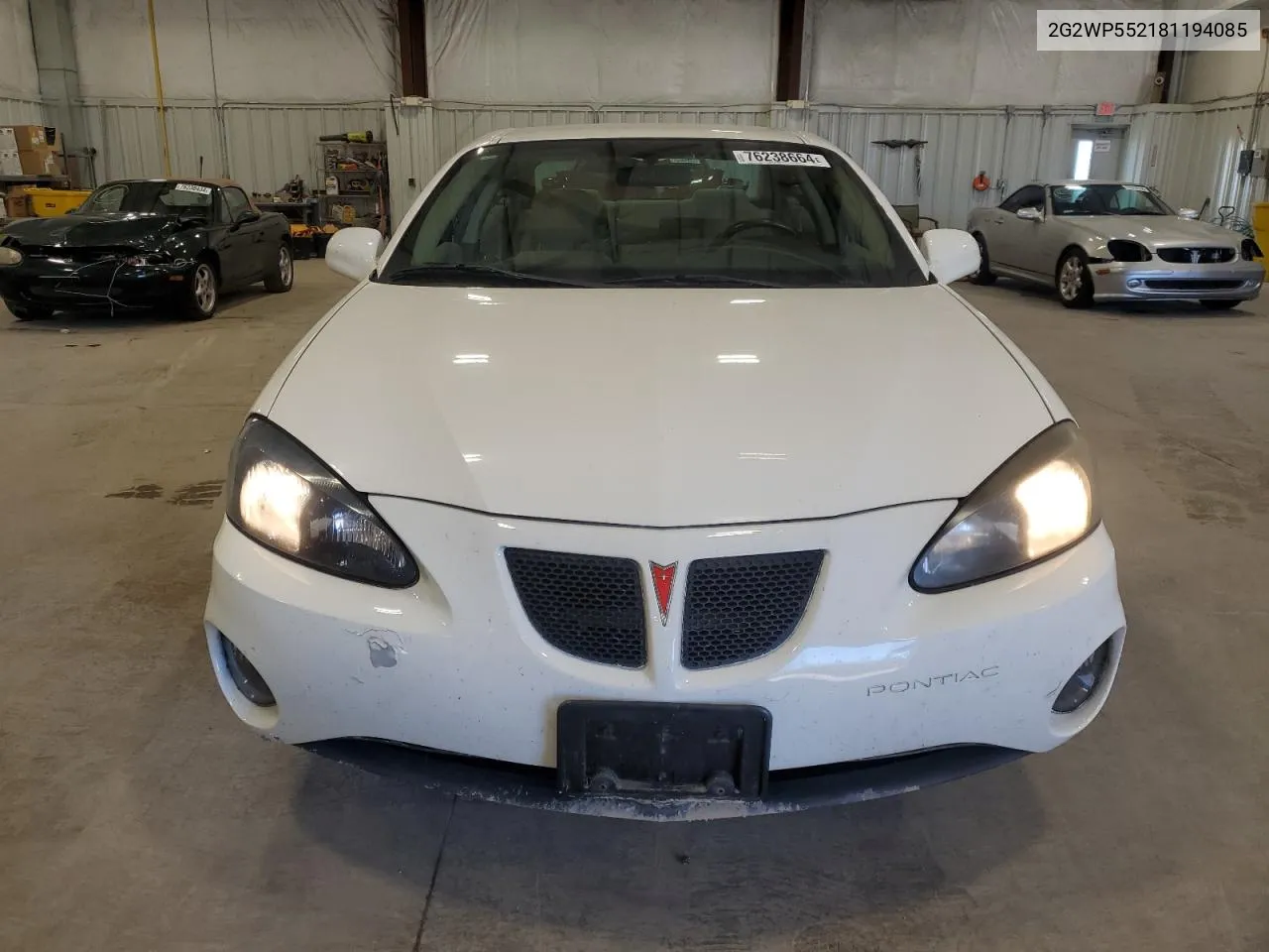 2008 Pontiac Grand Prix VIN: 2G2WP552181194085 Lot: 76238664