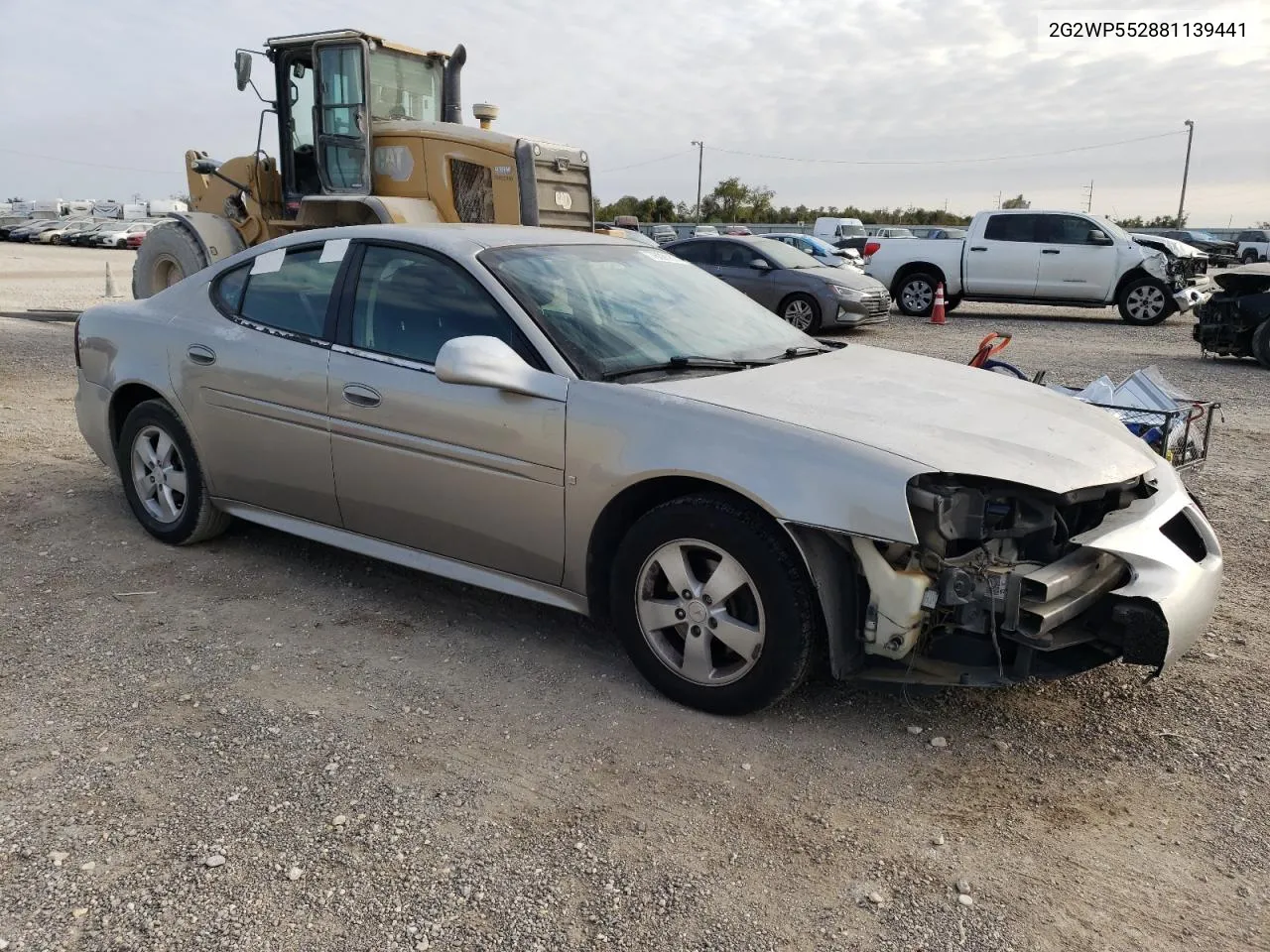 2008 Pontiac Grand Prix VIN: 2G2WP552881139441 Lot: 76391814