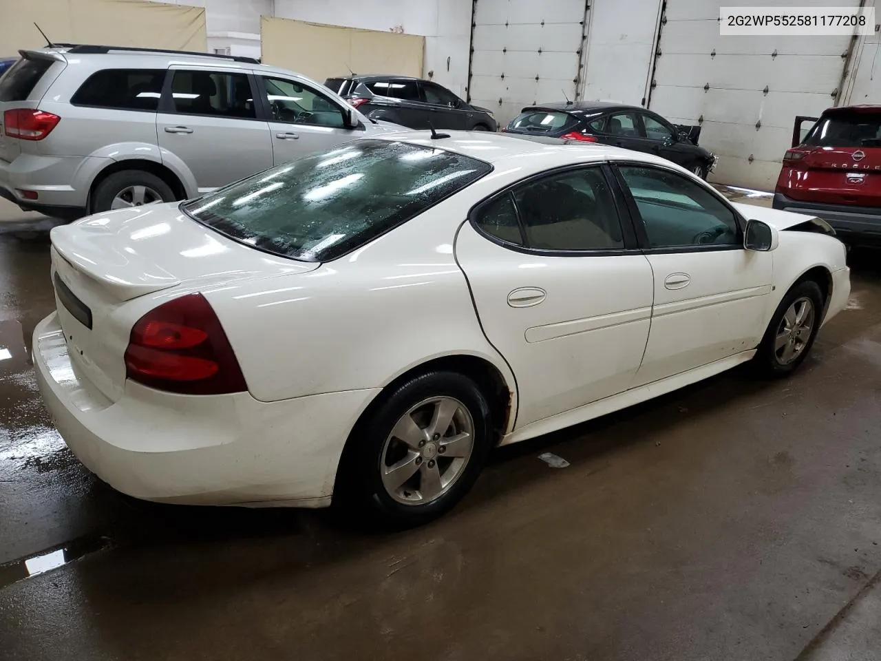 2008 Pontiac Grand Prix VIN: 2G2WP552581177208 Lot: 77527744