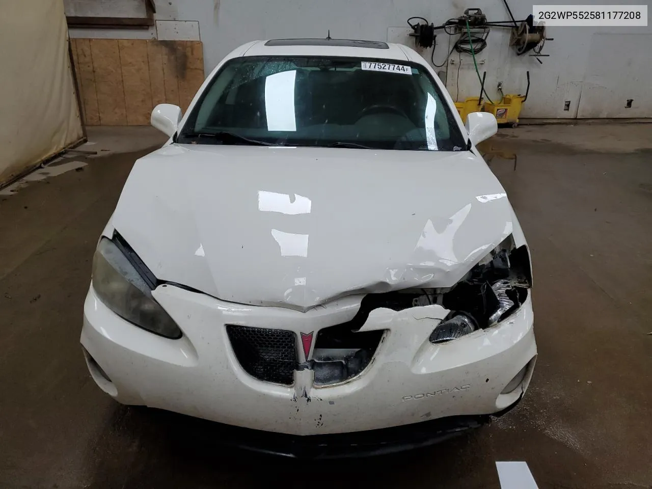 2008 Pontiac Grand Prix VIN: 2G2WP552581177208 Lot: 77527744