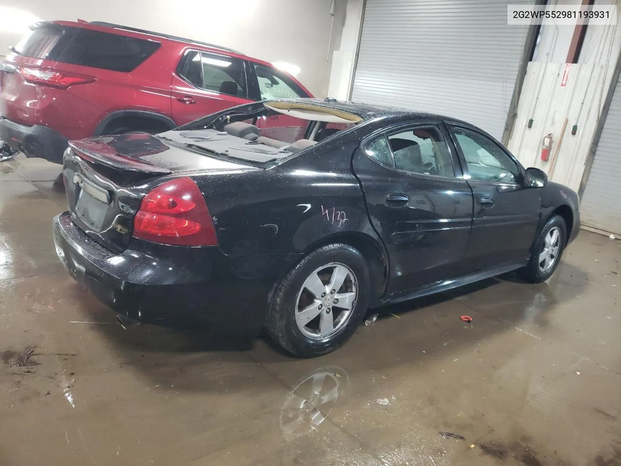 2008 Pontiac Grand Prix VIN: 2G2WP552981193931 Lot: 78018914