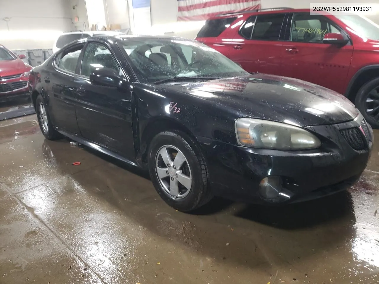 2008 Pontiac Grand Prix VIN: 2G2WP552981193931 Lot: 78018914