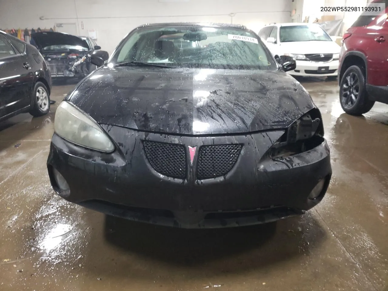 2008 Pontiac Grand Prix VIN: 2G2WP552981193931 Lot: 78018914