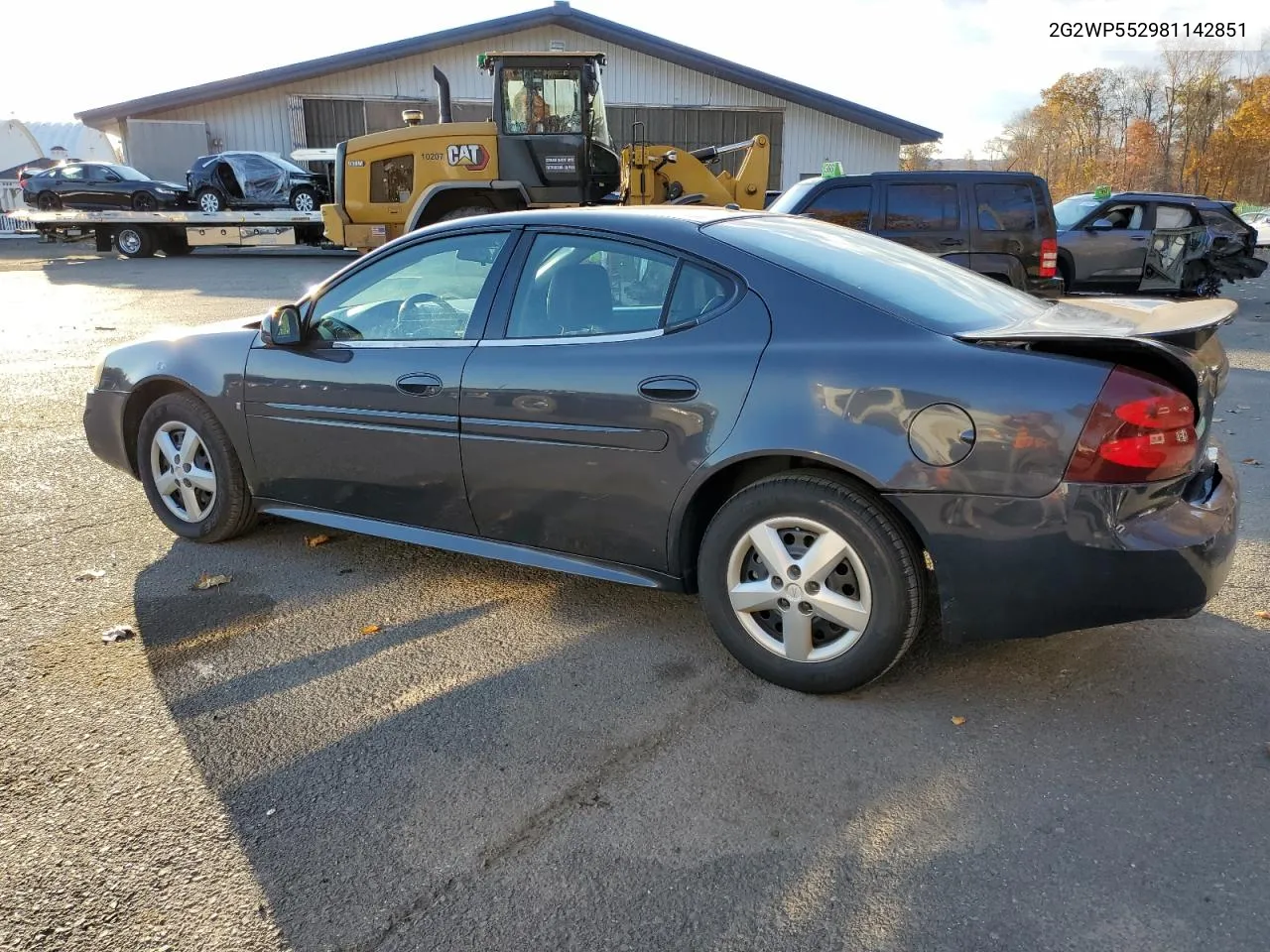 2008 Pontiac Grand Prix VIN: 2G2WP552981142851 Lot: 78239304