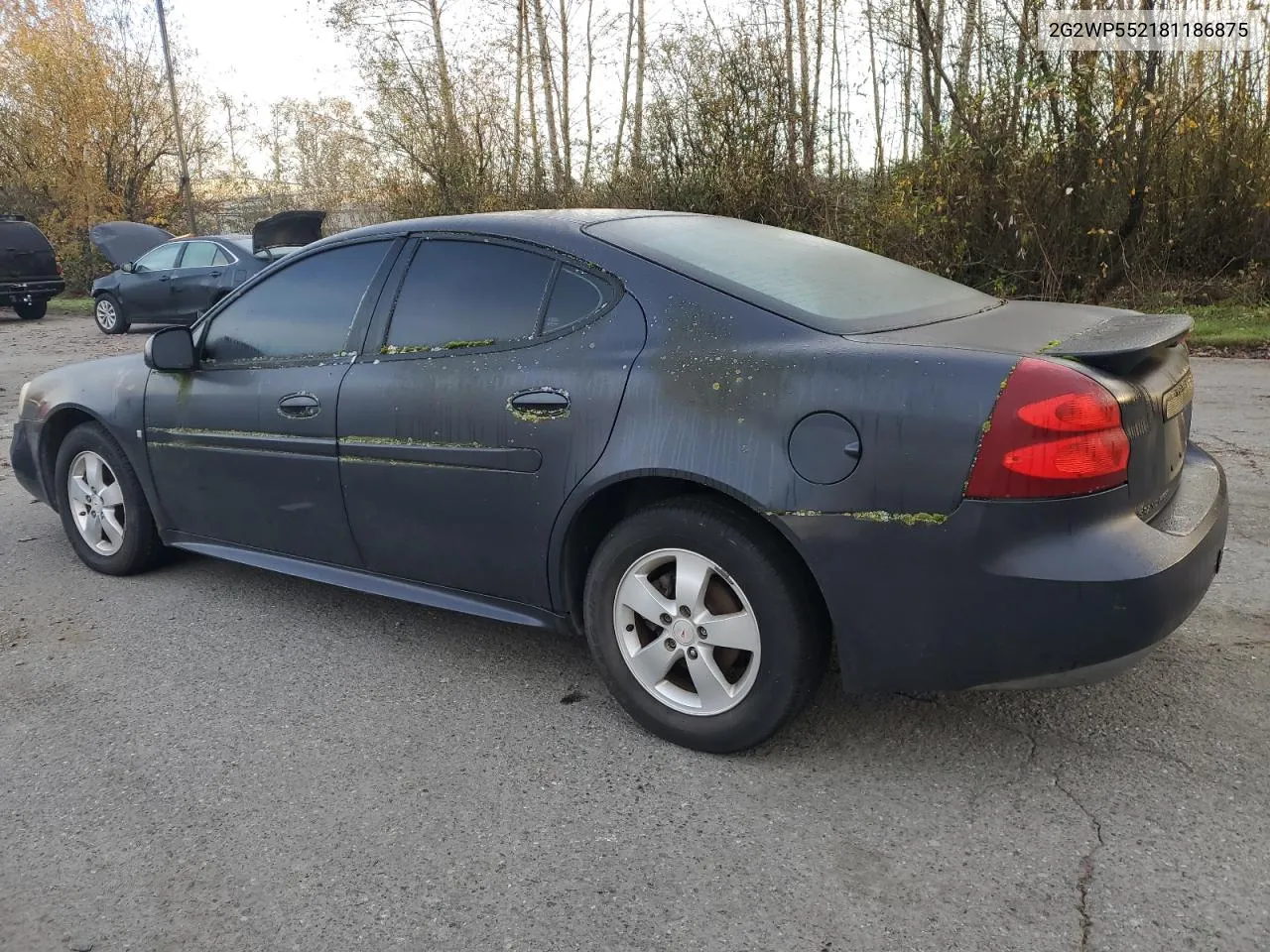 2008 Pontiac Grand Prix VIN: 2G2WP552181186875 Lot: 80086744