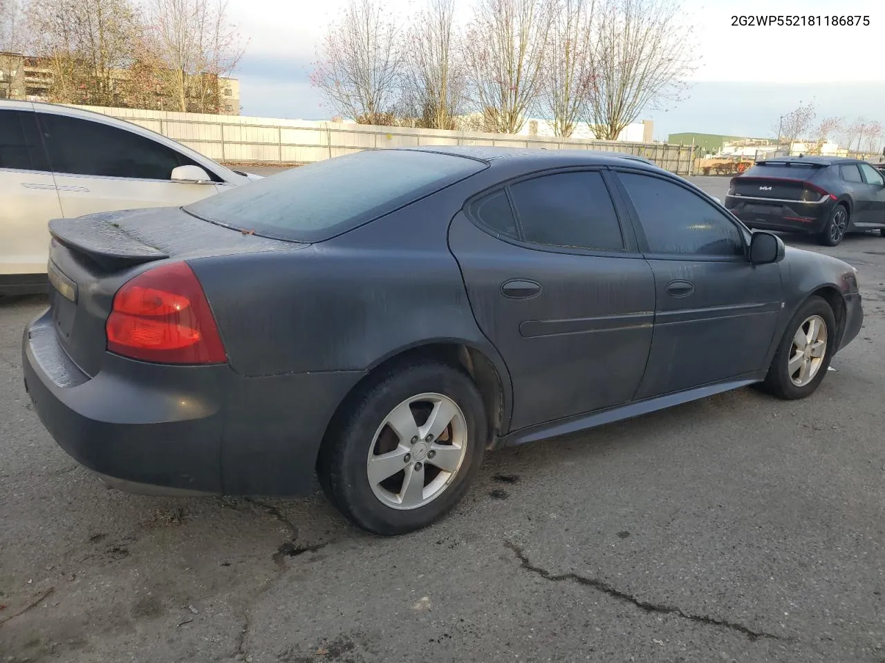 2008 Pontiac Grand Prix VIN: 2G2WP552181186875 Lot: 80086744