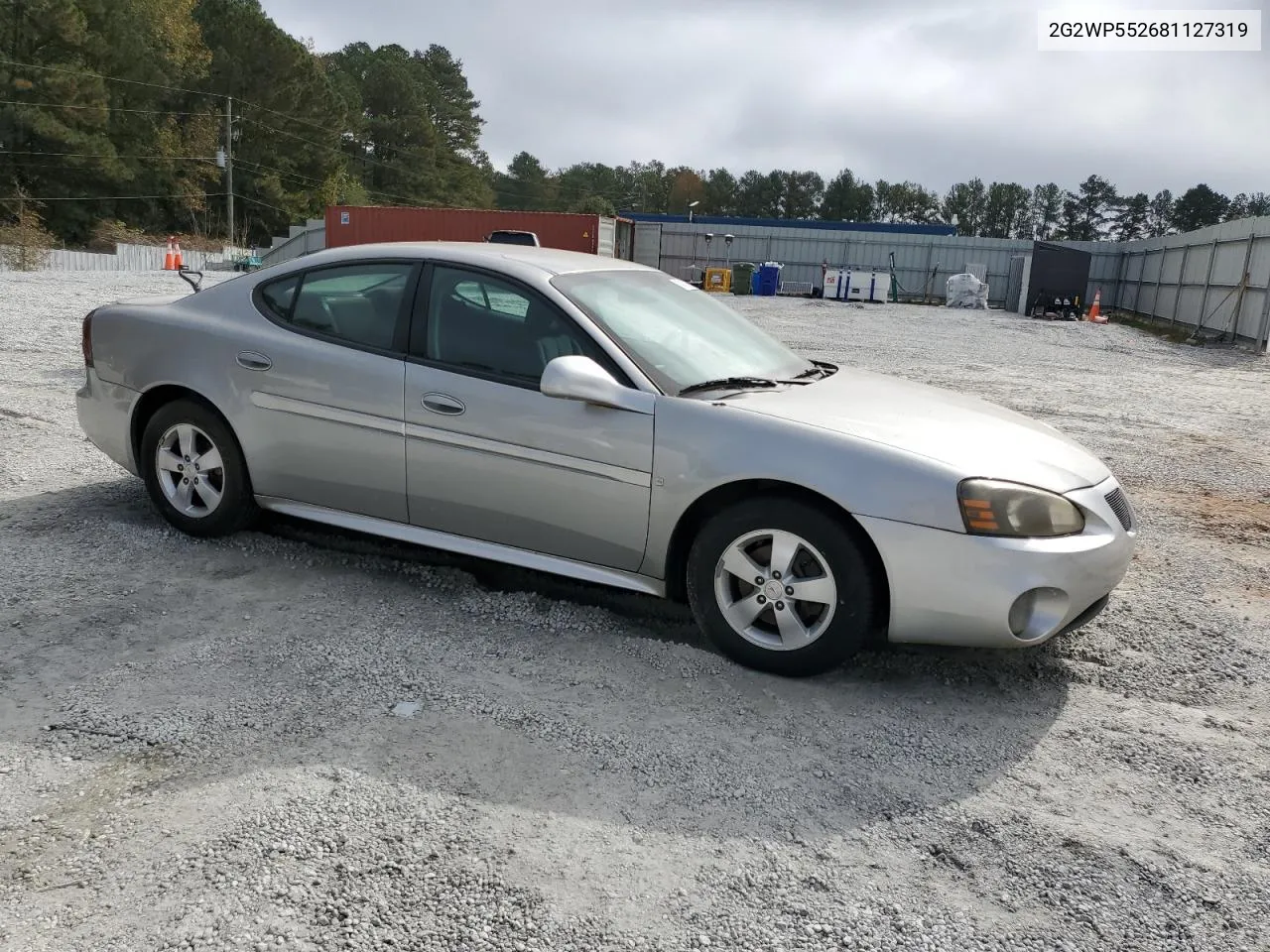 2008 Pontiac Grand Prix VIN: 2G2WP552681127319 Lot: 80283654