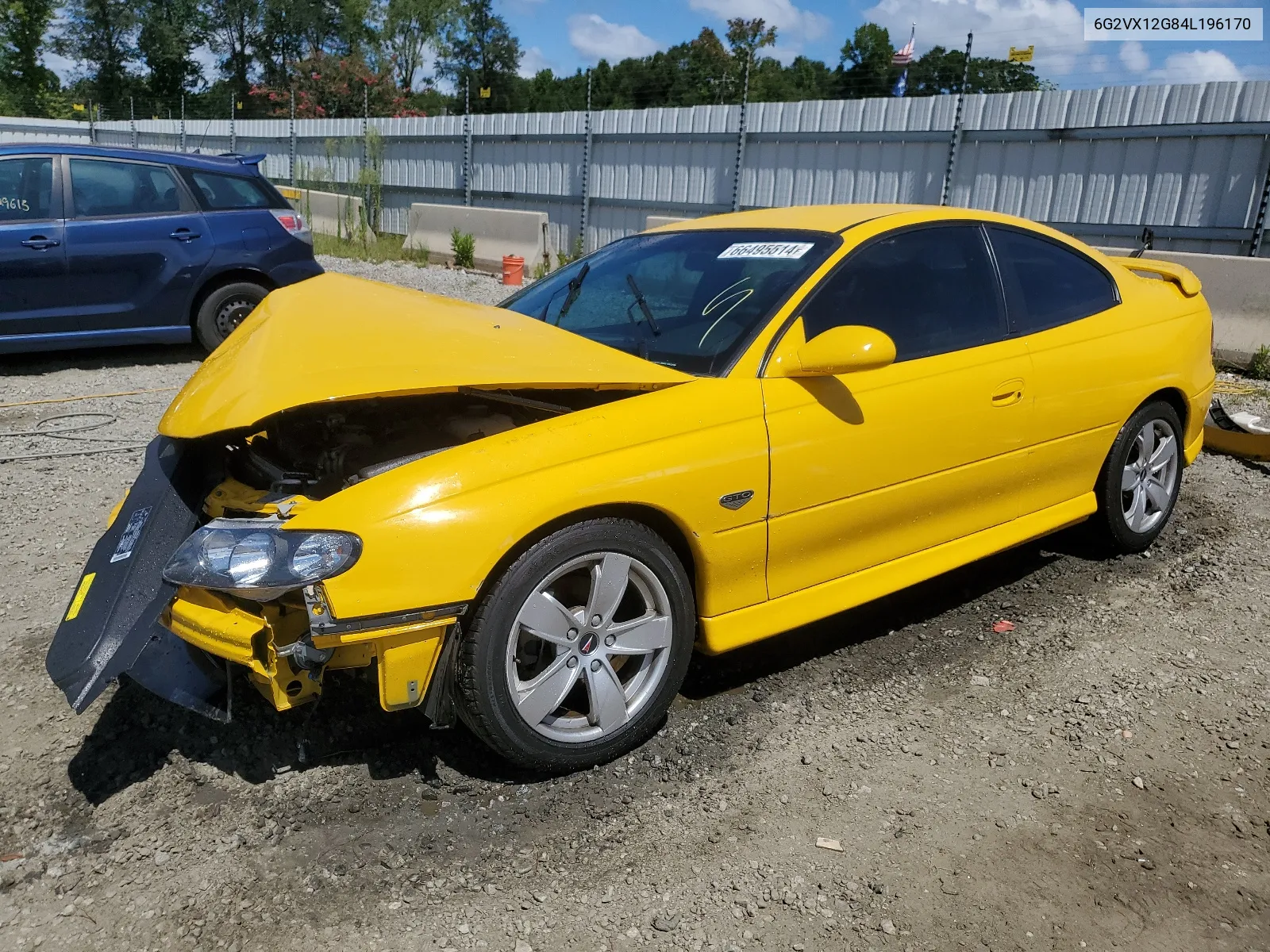 6G2VX12G84L196170 2004 Pontiac Gto