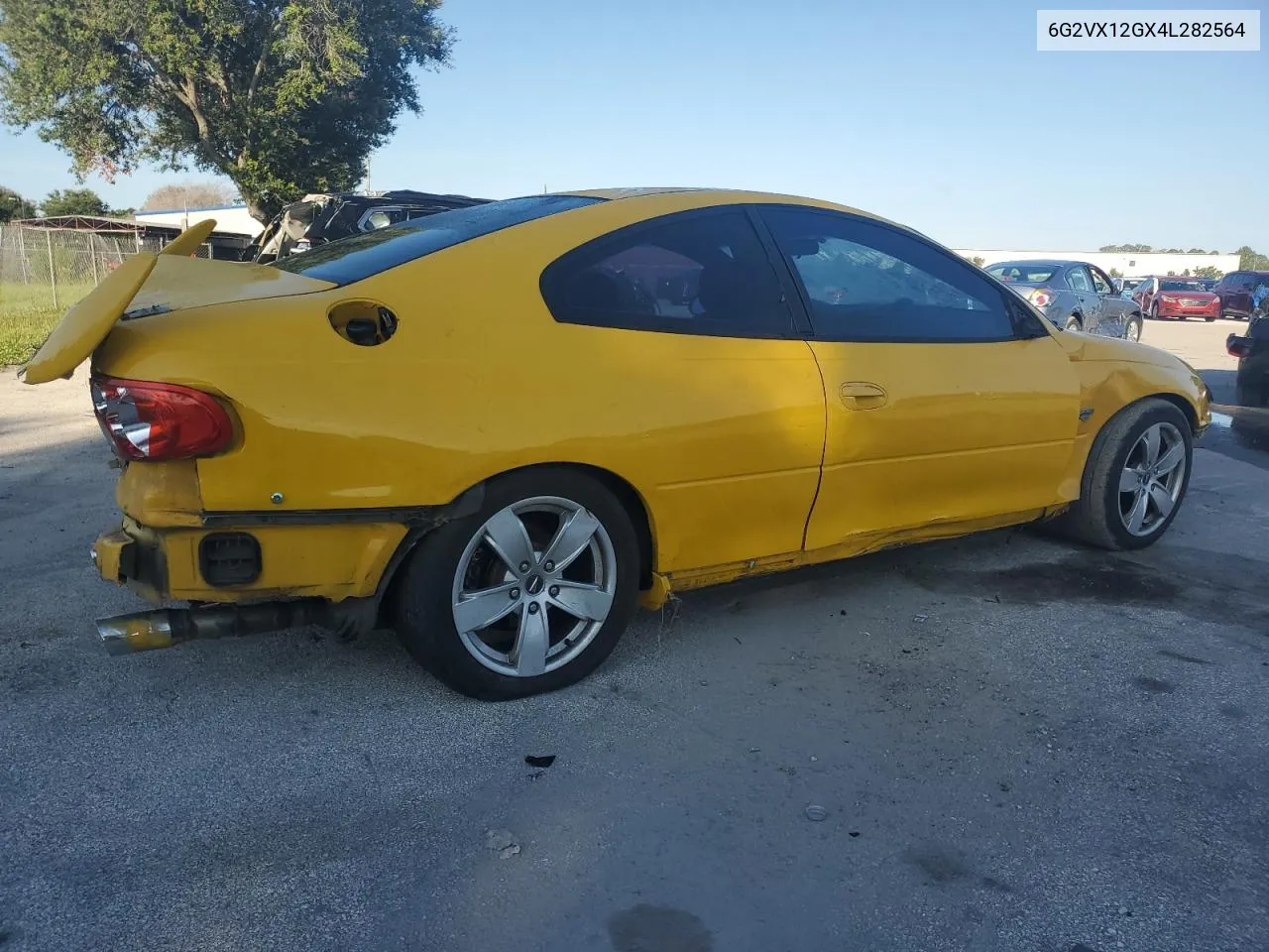 2004 Pontiac Gto VIN: 6G2VX12GX4L282564 Lot: 69587574